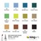 KINGART® PRO Double-Ended Art Alcohol Markers, 12 Landscape Palette Colors with Both Fine & Chisel Tips and Superior Blendability